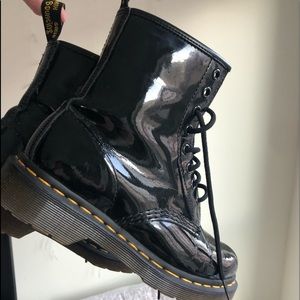 Women’s Patent Leather Dr. Martens